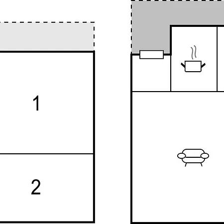 Holiday Home Lidzbark Warminski Klebowo Ferienhaus